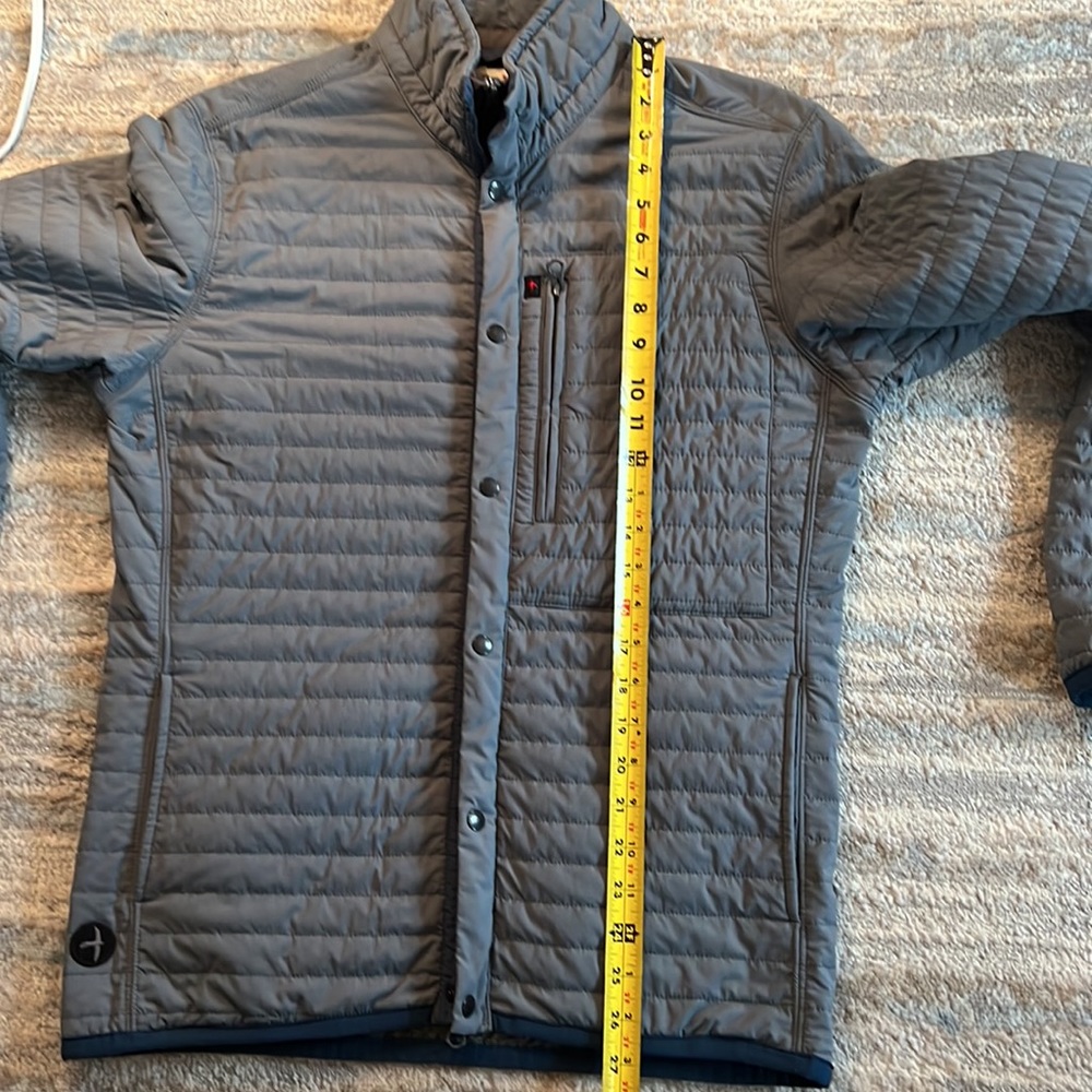Relwen Mens Windzip Quilted Jacket - Picture 5 of 6